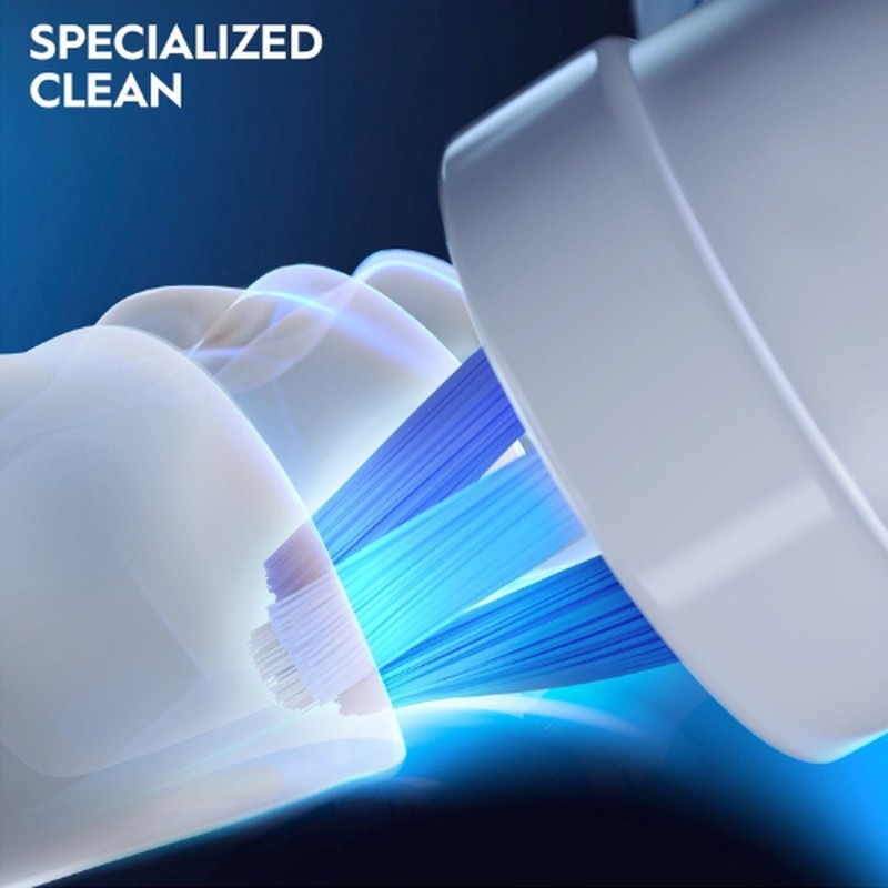Oral-B Specialised Clean ekstra tandbørstehoved Hvid 2 stk. Oral-B Specialised Clean ekstra tandbørstehoved Hvid 2 stk.